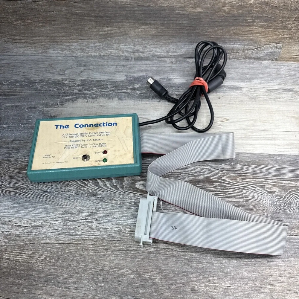 Commodore 64/128 & VIC-20 The Connection/Universal Parallel Interface (TYMAC)